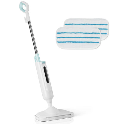 Sweet Furniture Steam Mop for Floor Cleaning, Lightweight Floor Steamer Cleaner for Hardwood/Tile/Laminate Floors Carpet, 2 Washable Pad Home Care